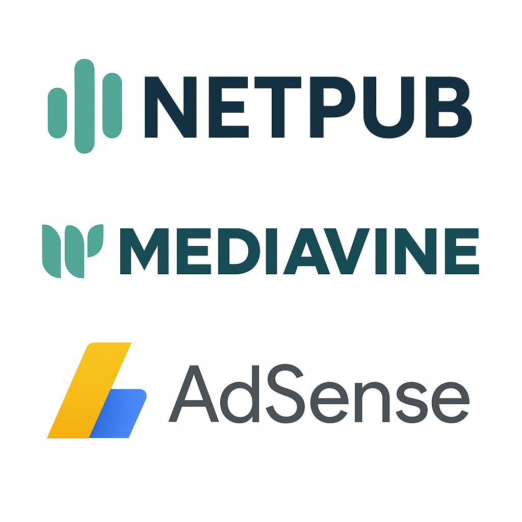 How to Earn Money from Website Advertising in 2025 – Netpub, Mediavine, AdSense and More